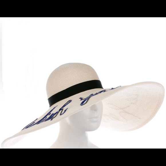 Eugenia Kim wide brim “Wishing You Were Here” Hat - Picture 4 of 4